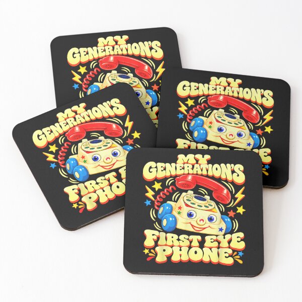 Item preview, My Generation's First Eye Phone Funny Quotes for Men Womens designed and sold by Juansustait.