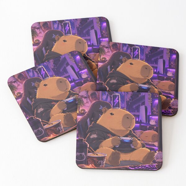Item preview, Cozy Capybara Gaming designed and sold by paulrok.