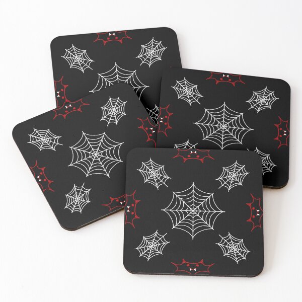 Item preview, Cute Halloween Bat and Spiderweb Mandalas Pattern designed and sold by FoxPix.