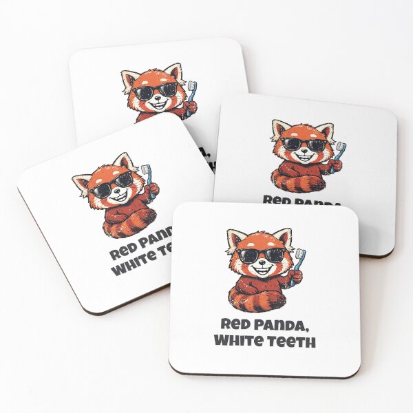 Item preview, Red Panda, White Teeth Funny Red Panda Dentist Design designed and sold by Wild Shades.