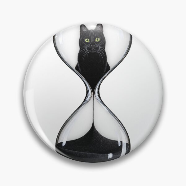 Aperçu de l'œuvre Le temps est un chat créée et vendue par Crownaged.