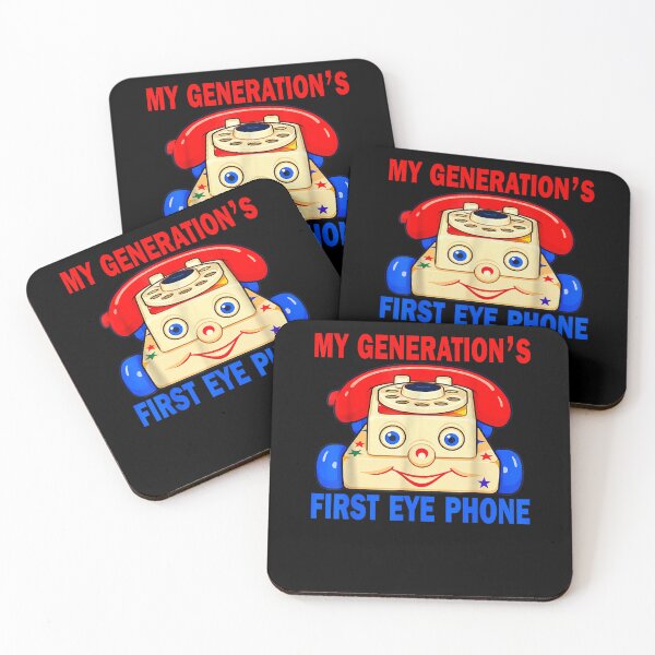 Item preview, My Generation's First Eye Phone Funny Quotes for Men Womens designed and sold by Juansustait.