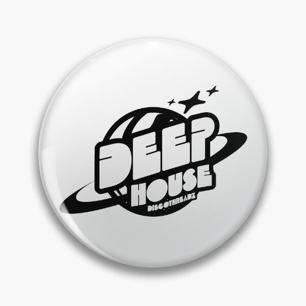Item preview, DEEP HOUSE - Y2K Ring Planet (Black) designed and sold by Discothreadz.
