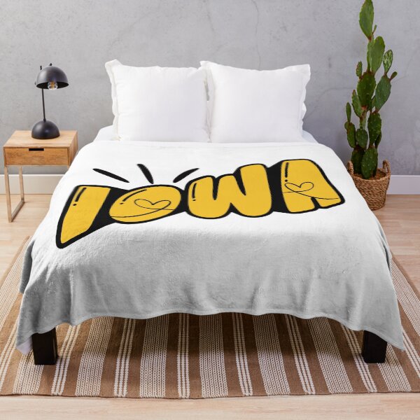 Item preview, Iowa hearts -black and gold designed and sold by April Long Designs.