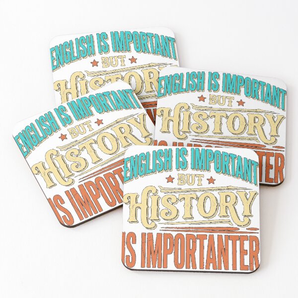 Item preview, English Is Important But History Is Importanter Teacher Classic T-Shirt designed and sold by Design-phuket.