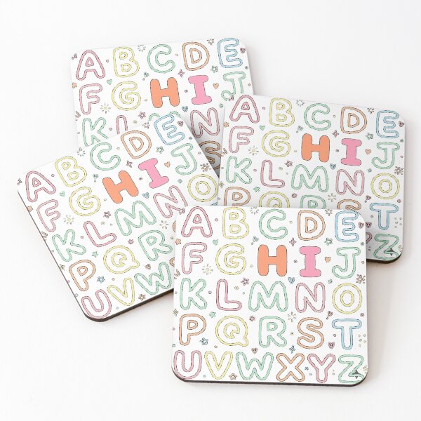 Item preview, Funny ABCs Hi Kindergarten Alphabet Back To School Teachers Essential T-Shirt designed and sold by MyAnimations.