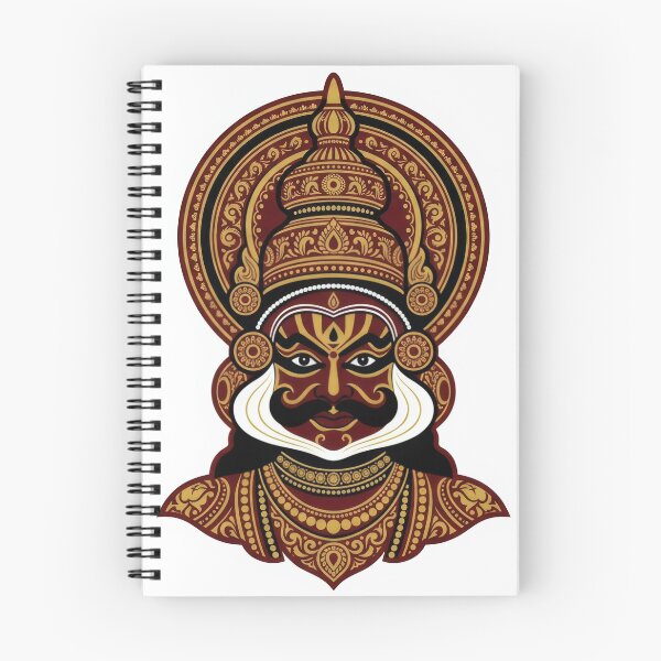 Item preview, Kathakali Dancer Kerala Cultural Portrait designed and sold by KaiWaiGallery.