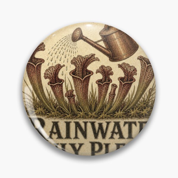 Artikelvorschau, Rainwater Only Please Fleischfressende Pflanzen Geschenk entworfen und verkauft von BoosterShop.
