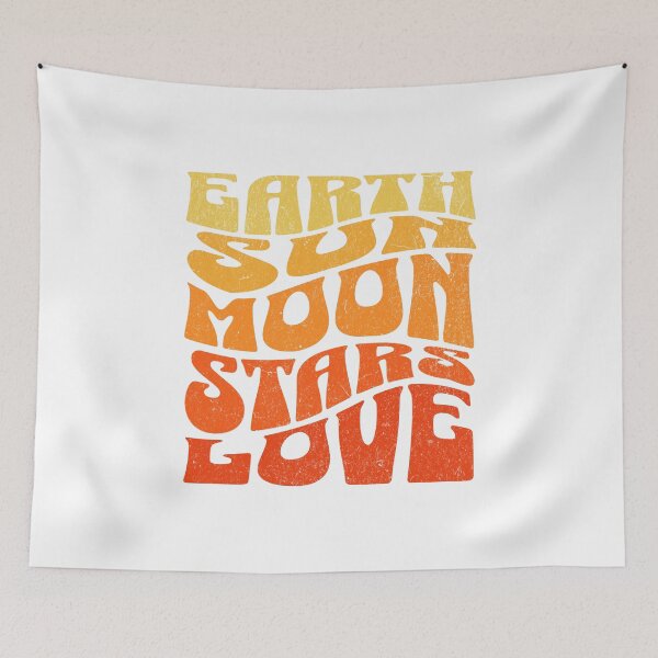 Item preview, EARTH, SUN, MOON, STARS, LOVE designed and sold by lovewhatyoudo.