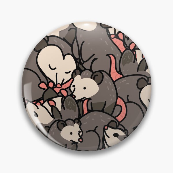 Artikelvorschau, Opossum-Stapel-Tiermuster entworfen und verkauft von fluffyfamcraft.