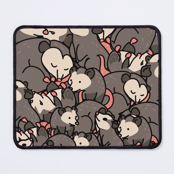 Item preview, Opossum stack animal pattern designed and sold by fluffyfamcraft.