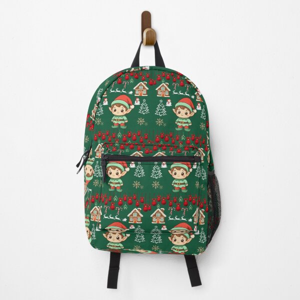 Item preview, Cute Little Elf Holiday Village Art designed and sold by Azurart2.