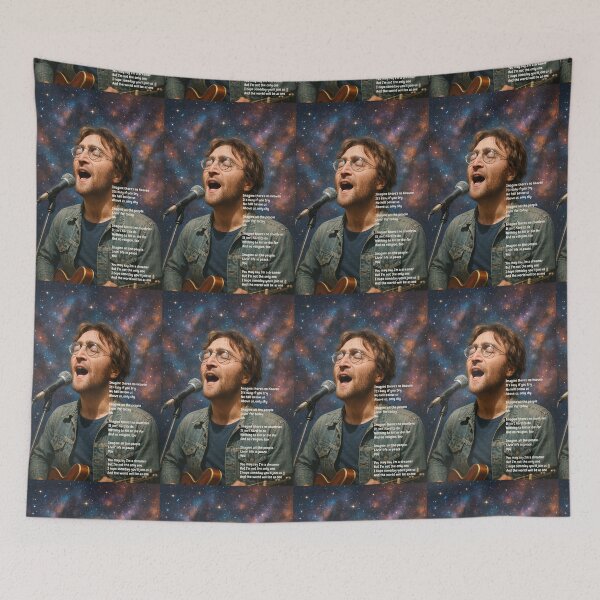 Item preview, John Lennon Imagine Poster designed and sold by Halifaxartguy.