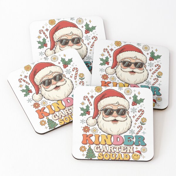 Item preview, kindergarten christmas santa kids shirt , matching teacher squad christmas kindergarten kids groovy shirt Classic T-Shir designed and sold by MattiaDedo.