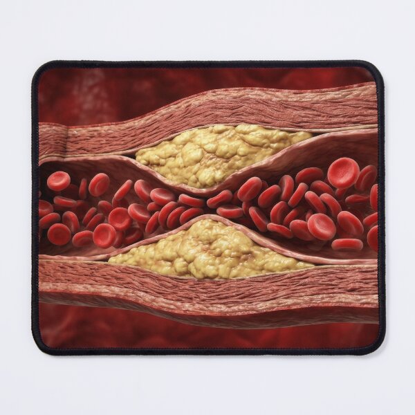 Item preview, Artery Narrowed By Yellow Plaque Buildup designed and sold by KaiWaiGallery.