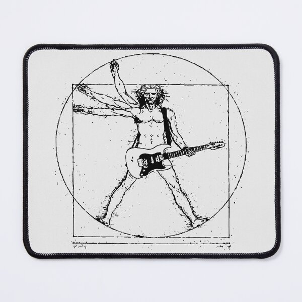 Item preview, The Vitruvian Rock Star (BLACK) designed and sold by That-Indie-Guy.