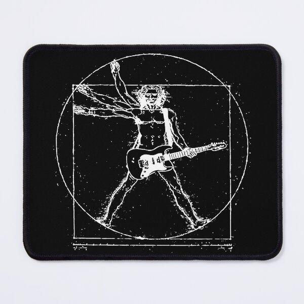 Item preview, The Vitruvian Rock Star (WHITE) designed and sold by That-Indie-Guy.