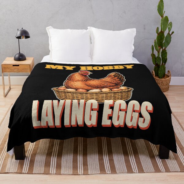 Item preview, Chicken My Hobby Is Laying Eggs Funny Chicken designed and sold by raewaelchi.