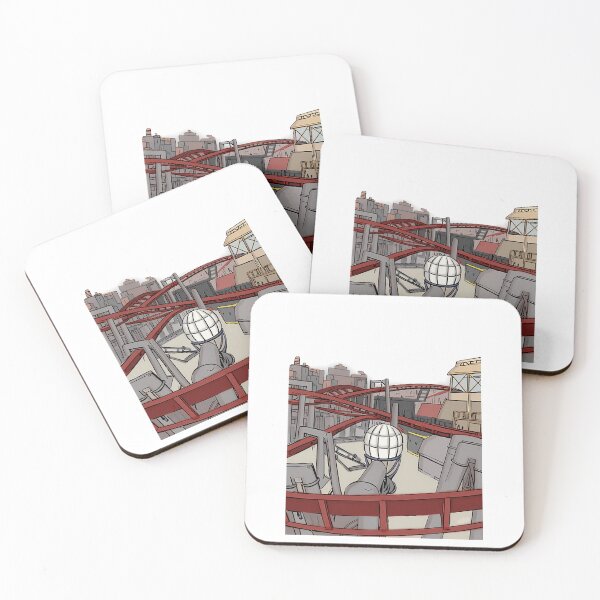 Item preview, F.L.Y. Illustration - Phantasialand Flying Launch Coaster (Theme Park Fan Art) designed and sold by valdivia-erisa.