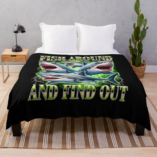 Item preview, Fish Around And Find Out Shark designed and sold by raewaelchi.
