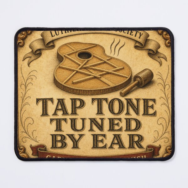 Item preview, Tap Tone Tuned by Ear Luthier Gift designed and sold by BoosterShop.