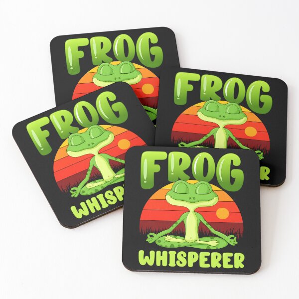 Item preview, Frog Whisperer Sunset Retro Nature designed and sold by raewaelchi.