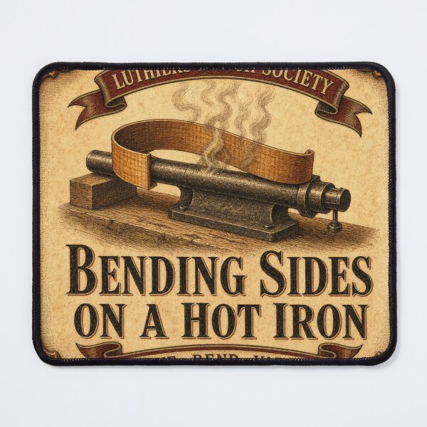 Item preview, Bending Sides on a Hot Iron Guitar Making Gift designed and sold by BoosterShop.