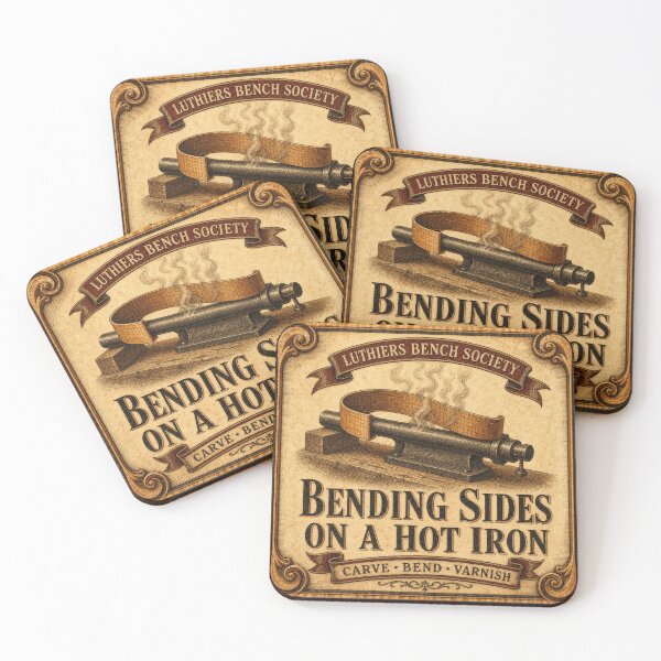 Item preview, Bending Sides on a Hot Iron Guitar Making Gift designed and sold by BoosterShop.