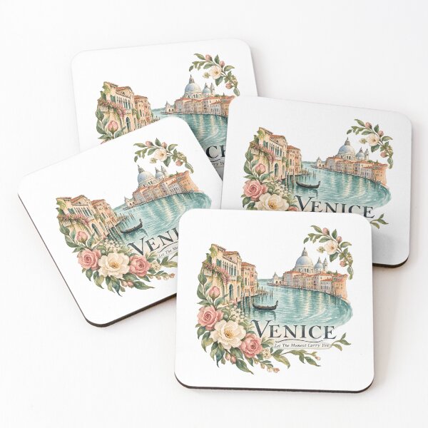 Item preview, Venice Canal and Gondola Watercolor Travel Art designed and sold by skyartdesign.