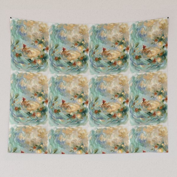 Item preview, Capybara Winter Hot Spring designed and sold by PictoVibe.