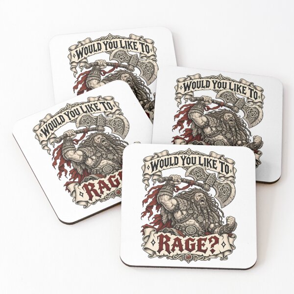 Item preview, Would You Like To Rage Medieval Woodcut Graphic designed and sold by LoafLogic.