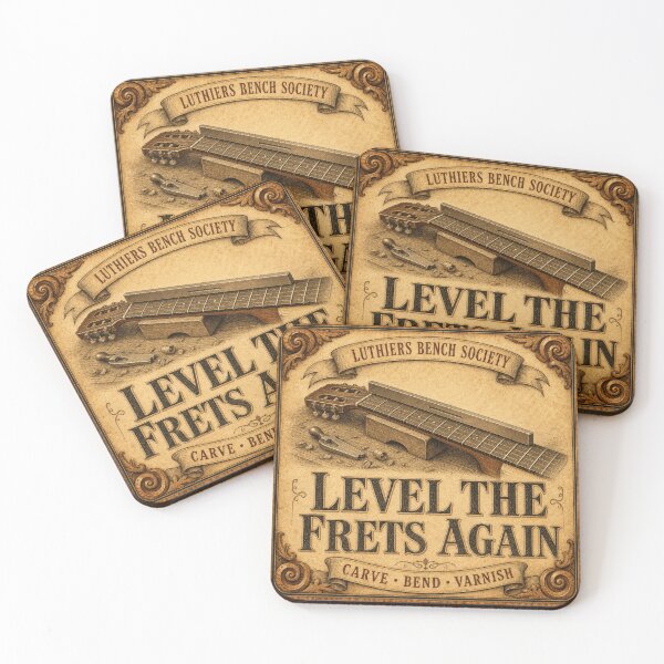 Item preview, Level the Frets Again Guitar Technician Gift designed and sold by BoosterShop.