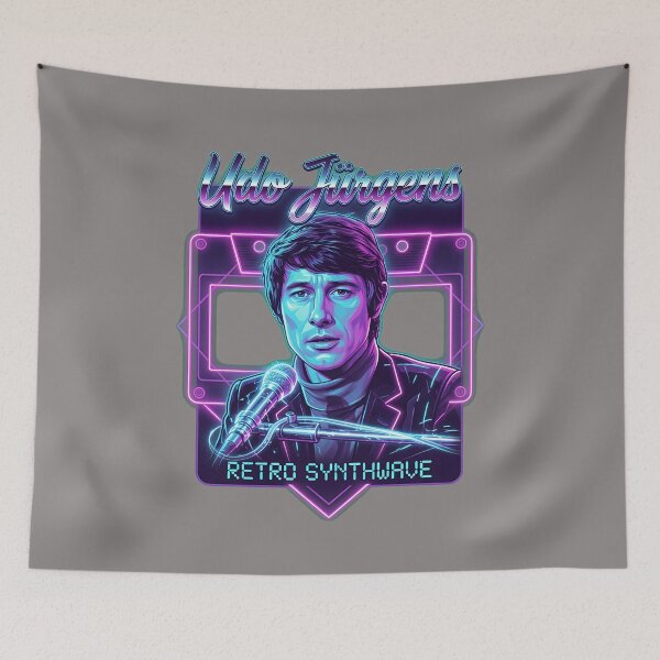 Item preview, Udo Jürgens Vintage Portrait Mic Talk-20 designed and sold by BeeraBrandl.