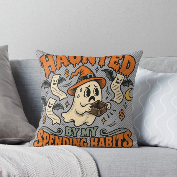 Item preview, Haunted by My Spending Habits Ghost designed and sold by GEK-NERD.