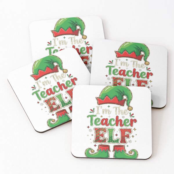 Item preview, I'm The Teacher Elf Family Matching Funny Christmas Group Gift Classic T-Shirt designed and sold by Atros.