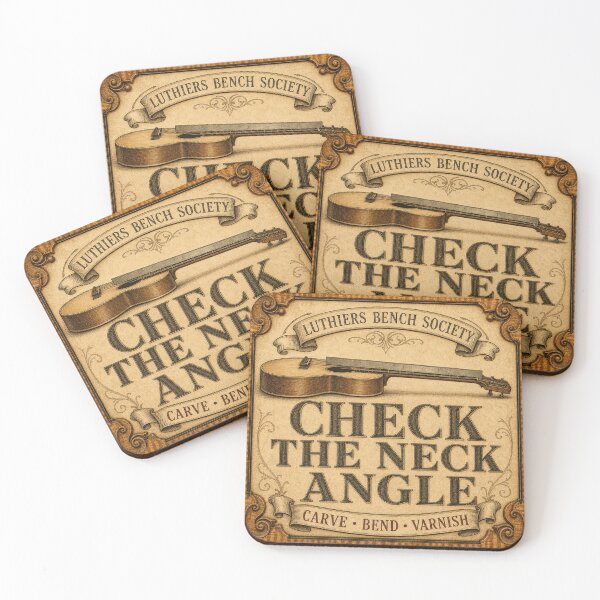 Item preview, Check the Neck Angle Guitar Repair Gift designed and sold by BoosterShop.