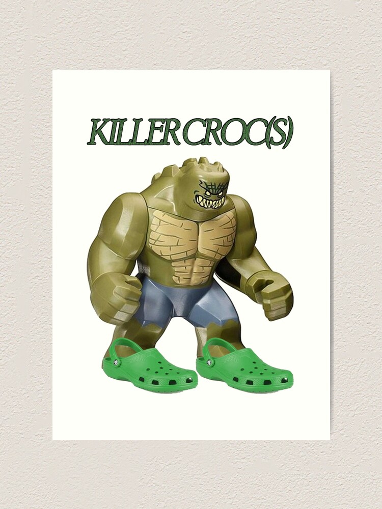 Shrek on the Croc Poster for Sale by apollosale