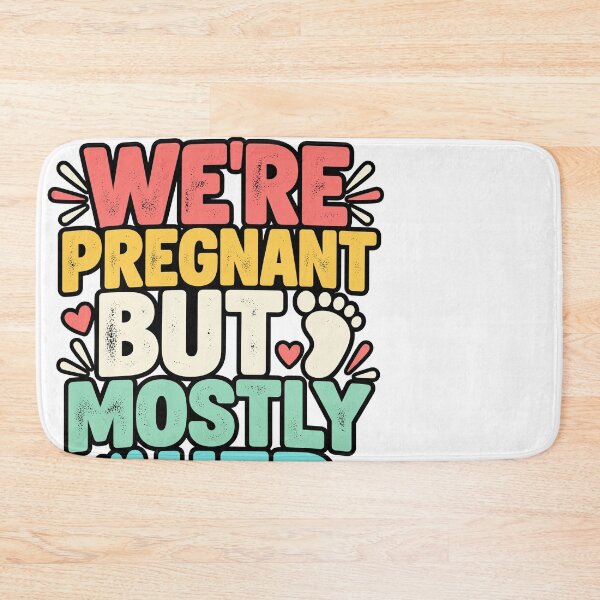 Item preview, Funny Pregnancy Announcement We’re Pregnant But Mostly Her Design designed and sold by stmpdwrld.