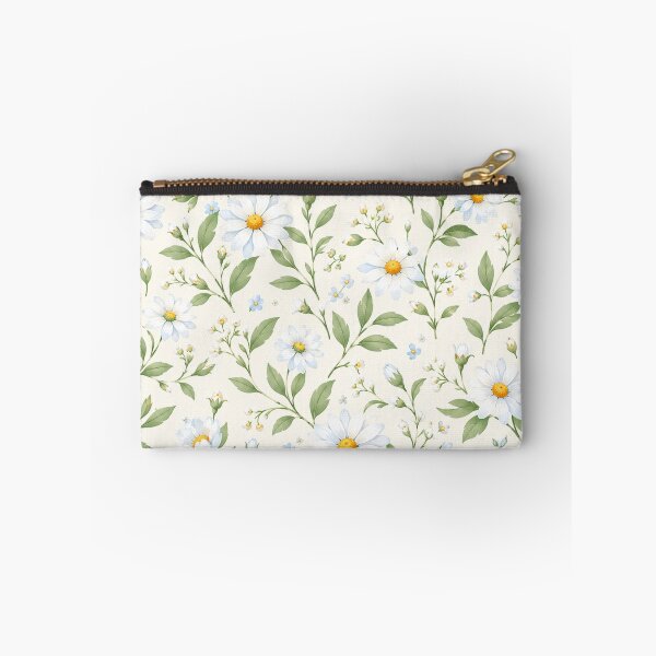 Item preview, Vintage Daisy Botanical Spring Pattern designed and sold by ShivCraft Studio.