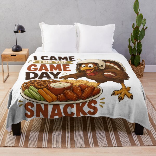 Item preview, I Came For The Game Day Snacks Funny Football designed and sold by BernoNickel.