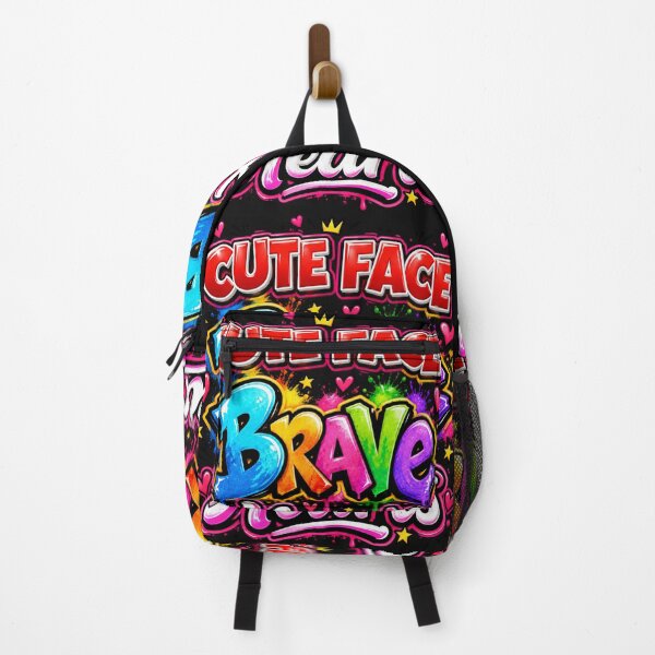 Item preview, Cute Face Brave Hearts Colorful Graffiti designed and sold by HANG ON STUDIO .
