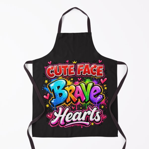Item preview, Cute Face Brave Hearts Colorful Graffiti designed and sold by HANG ON STUDIO .