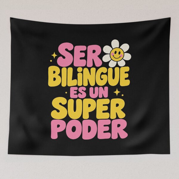 Item preview, Bilingual Spanish Superpower Teacher Pride Retro Design designed and sold by stmpdwrld.