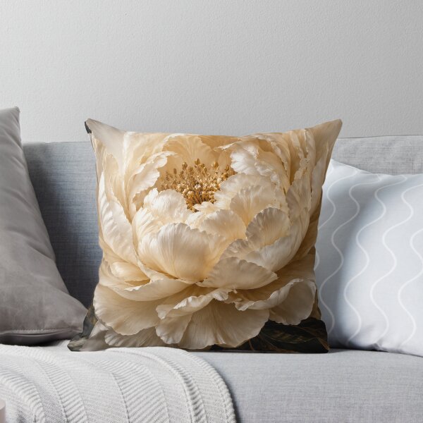 Item preview, Ivory Peony – Elegant Cream White Floral Botanical Art designed and sold by Bizzfora.