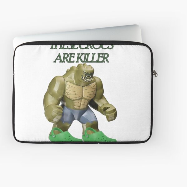 Shrek on the Croc Laptop Sleeve for Sale by apollosale