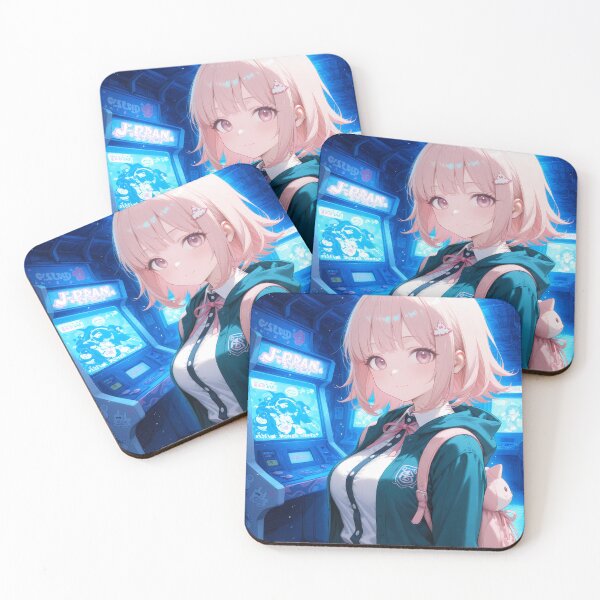 Item preview, Chiaki Nanami Danganronpa Neon Arcade Gamer Glow designed and sold by reinazenka.