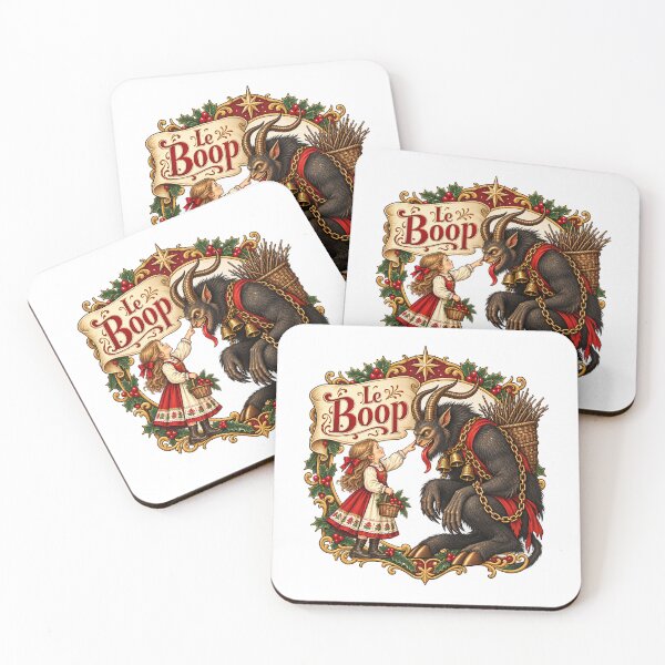 Item preview, Krampus Le Boop, Vintage Medieval Christmas Art, Funny Folklore Krampusnacht, Yule Christmas, Krampus Is Coming designed and sold by Commons275.