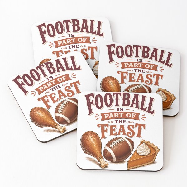Item preview, Football & Feast Thanksgiving Sports & Dinner designed and sold by RoyesButler.