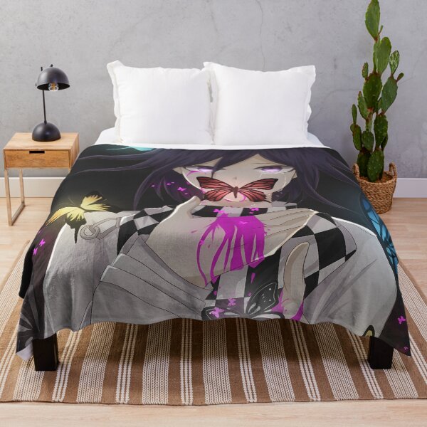 Item preview, Kokichi Ouma Danganronpa Butterfly Glow Melancholy Scene designed and sold by reinazenka.
