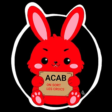 Artwork thumbnail, ACAB Rabbit by Cré’aya
